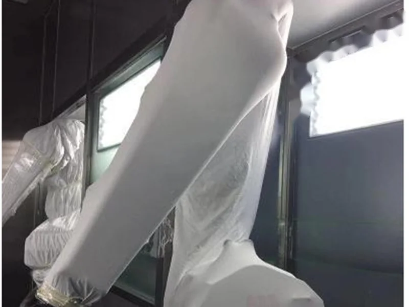广州喷涂机器人防护服询价拍摄参考