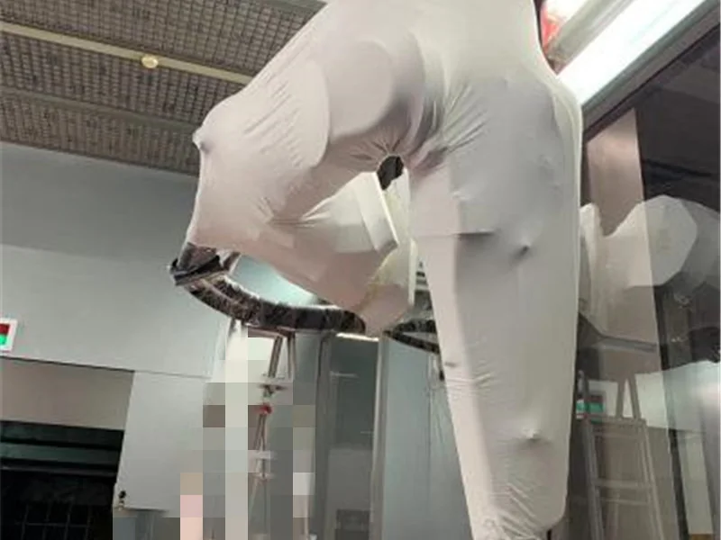 广州喷涂机器人防护服询价拍摄参考