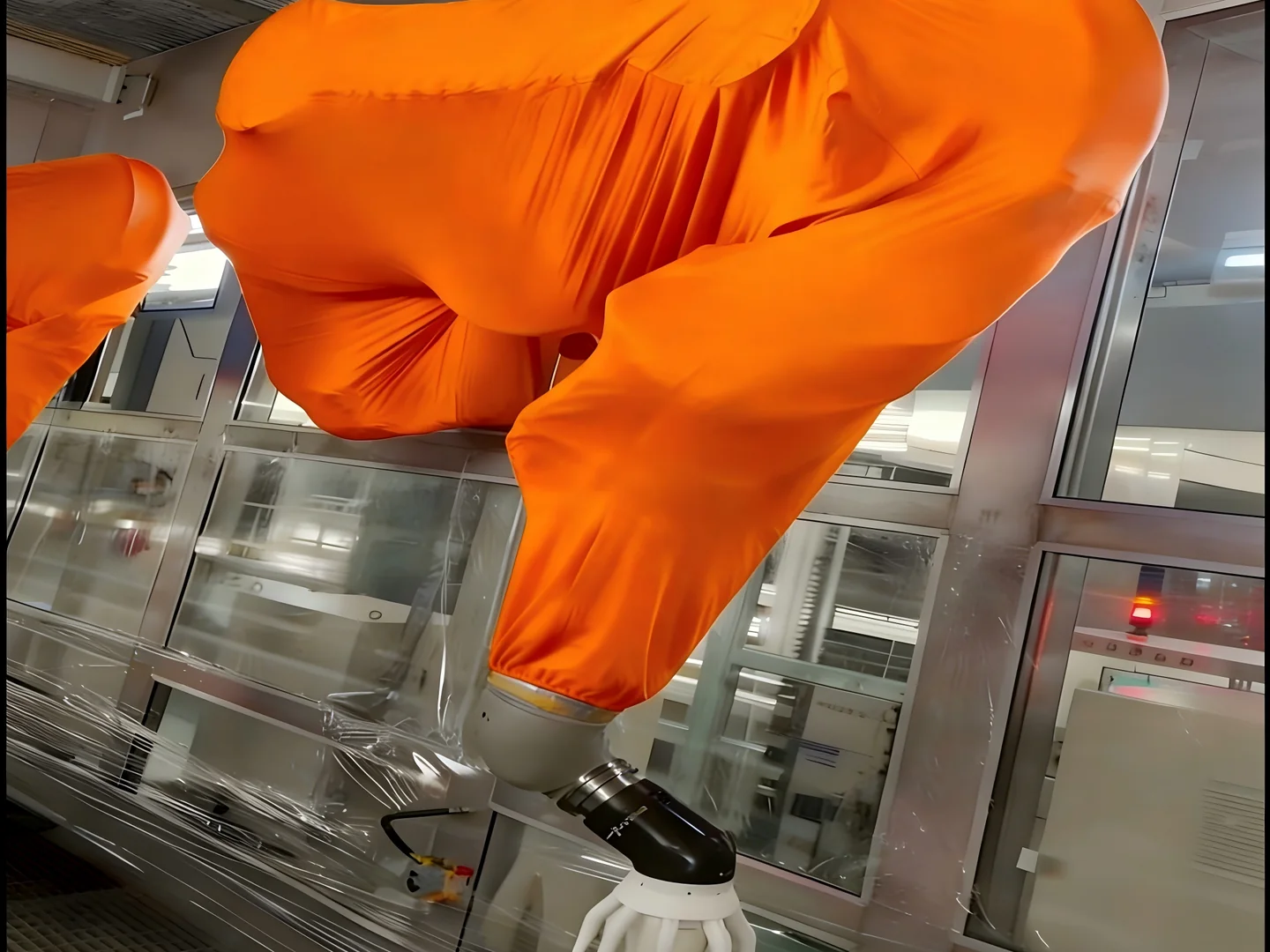广州喷涂机器人防护服询价拍摄参考